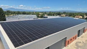 Installation solaire professionnelle